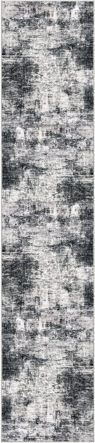 IOHOUZE Abstract Runner Rug 3x14 Ft Washable Runners