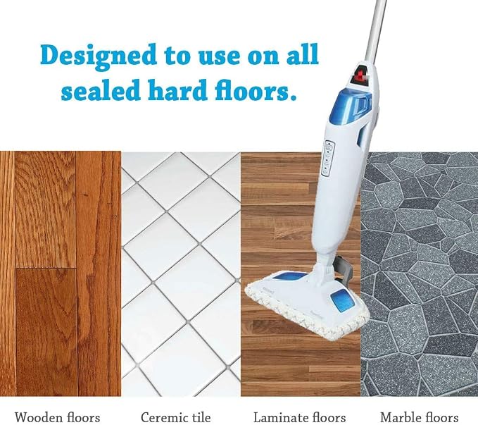 Flammi Steam Mop Replacement Pads