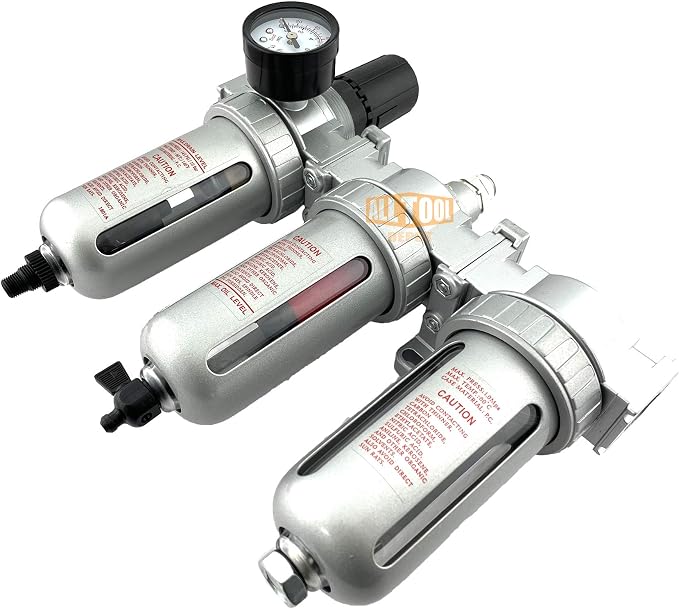 3/8" NPT MID FLOW Filter Regulator Coalescing Desiccant Dryer System