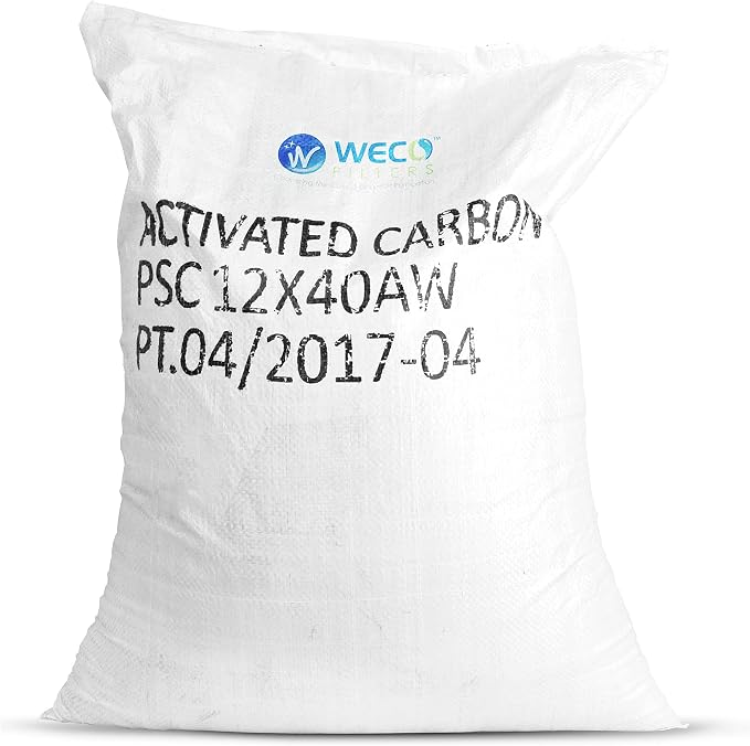 WECO Coconut Shell Granular Activated Carbon Charcoal