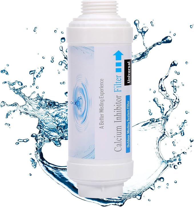 Yoption Calcium Inhibitor Filter, Outdoor Misting System Filter,