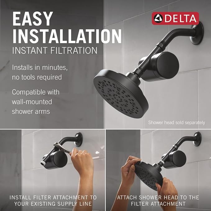 Delta Faucet Clarifi Standard Shower Filter Attachment