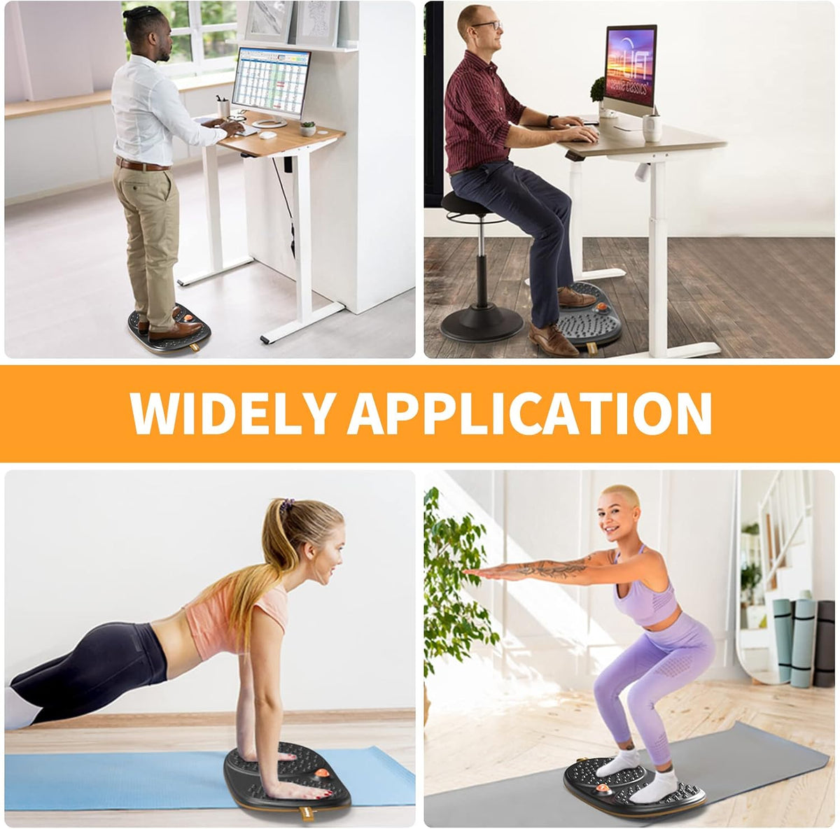 Trobing Standing Desk Mat Balance Board