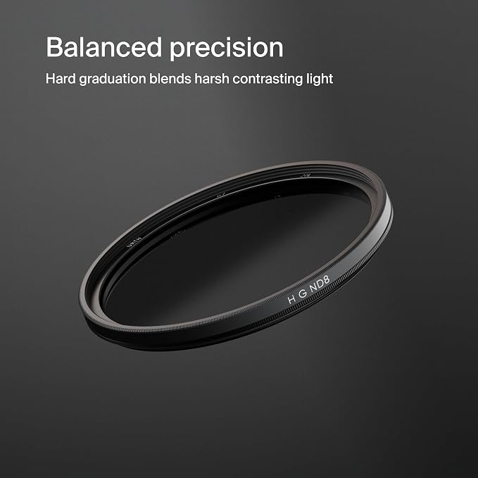 Urth 55mm Hard Graduated ND8 Lens Filter