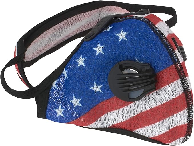 ASA TECHMED Reusable Dual Air Breathing Valve Face Mask Cover