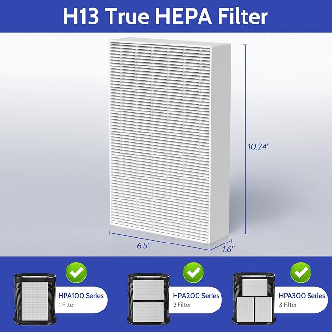 6 Pack HPA300 HEPA Filter Replacement