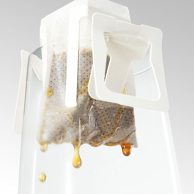100PCS Portable Coffee Filter Paper Hanging Ear Drip Coffee Single Drinker