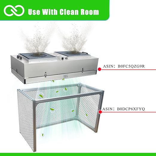 HEPA H14-Filter Laminar Flow Hood Updated FanFilter Unit（Include HEPA