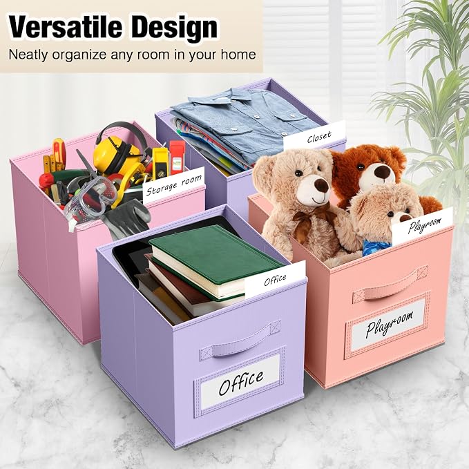 10 Pcs Fabric Storage Cubes