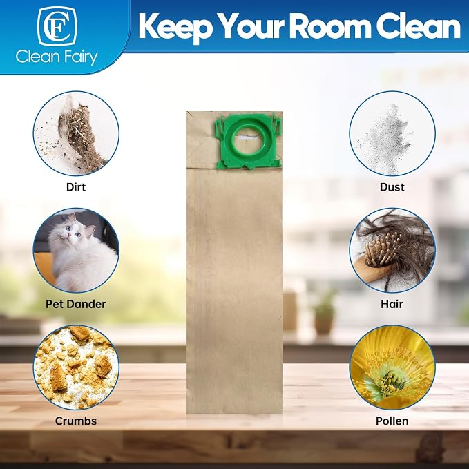 CF Clean Fairy 20pack Vacuum Filter Bags Compatible