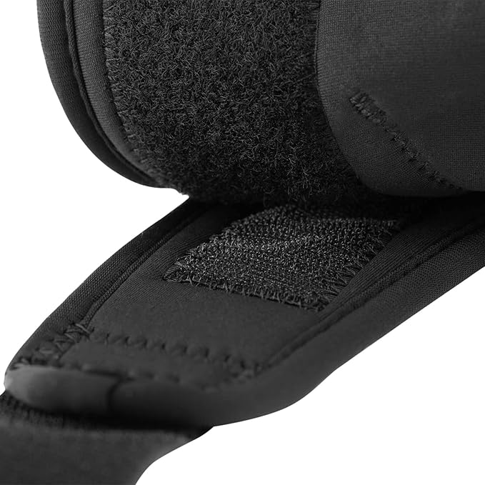 HORZE Brushing Splint Boots for Horses (Pair) - Durable Neoprene, Secure Closure, Lightweight - Black - XL