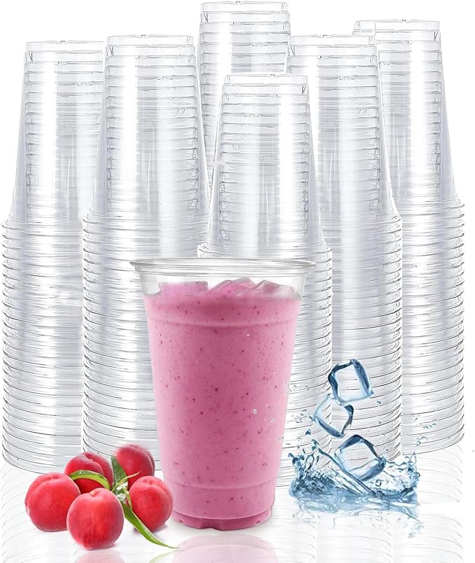 TashiBox plastic cups, smoothie cup