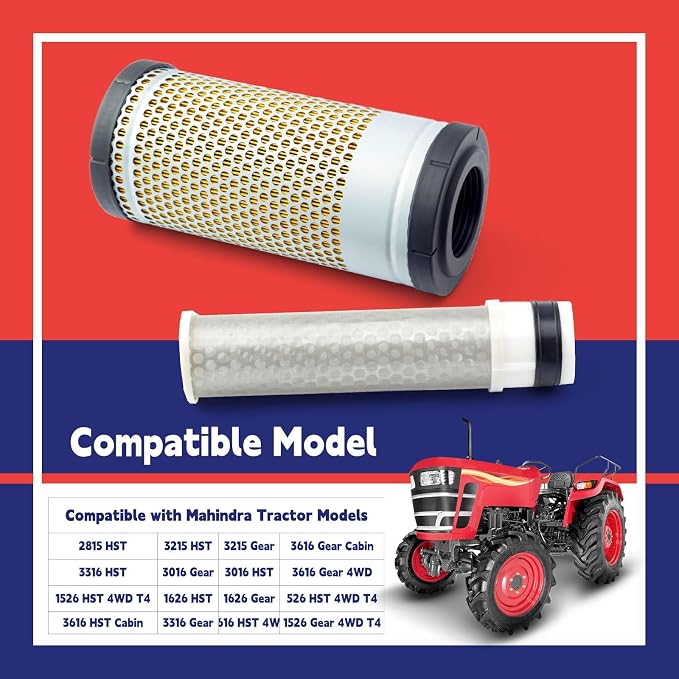 10400511200 19690531100 Inner and Outer Air Filter Element Combo Replacement