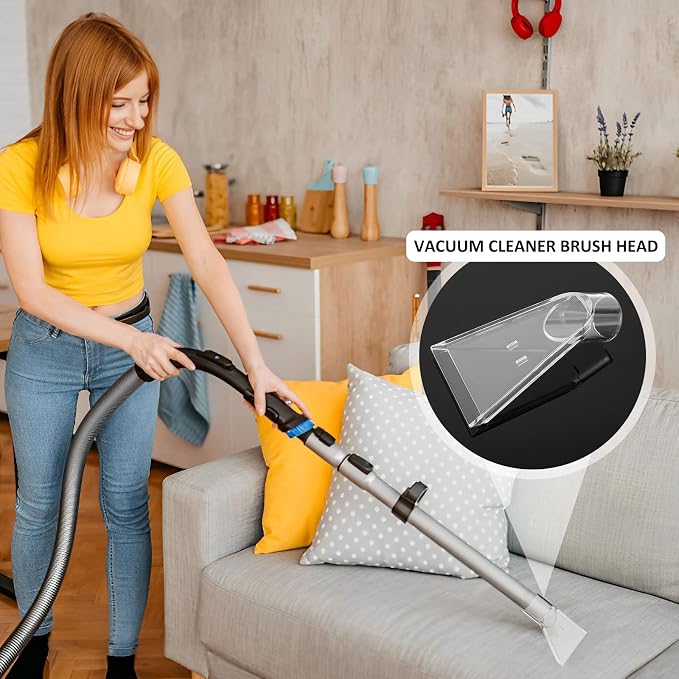 2Pcs Carpet Vac Extractor Attachment Tool, Portable Vacuum Cleaner Brush Head