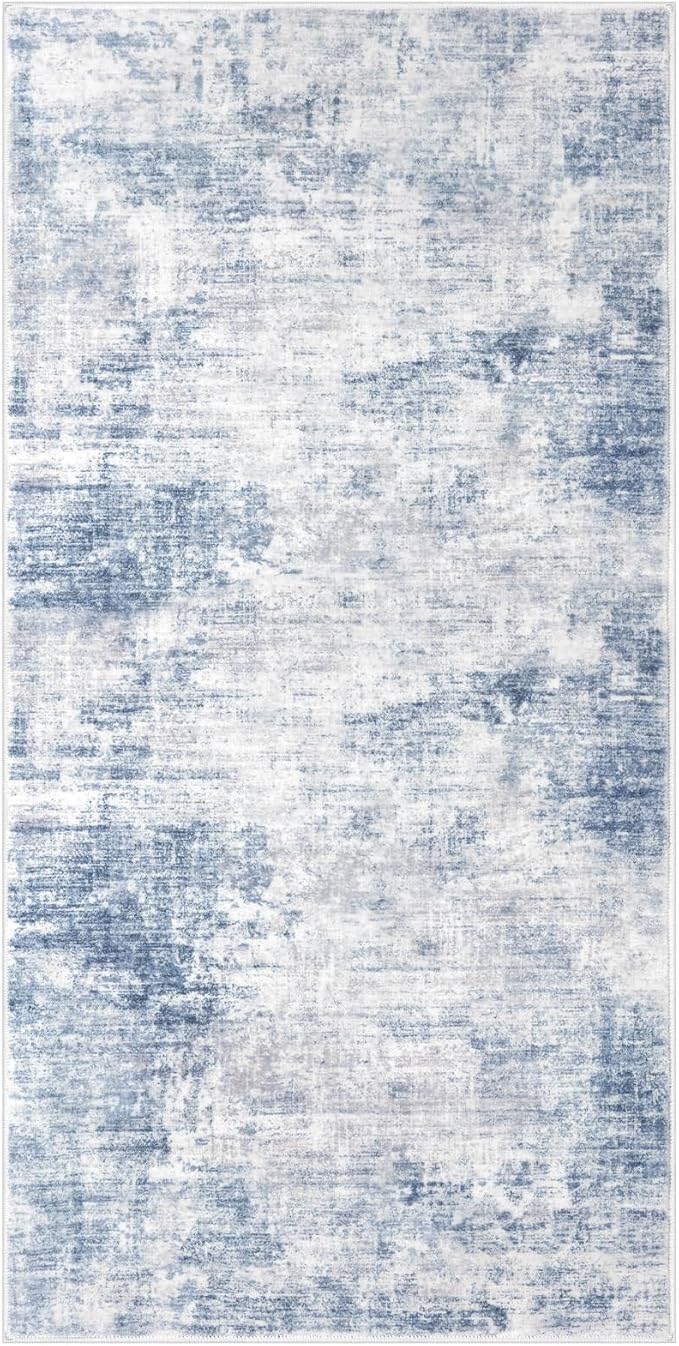 IOHOUZE Abstract Runner Rug 3x6 Ft Washable Runners