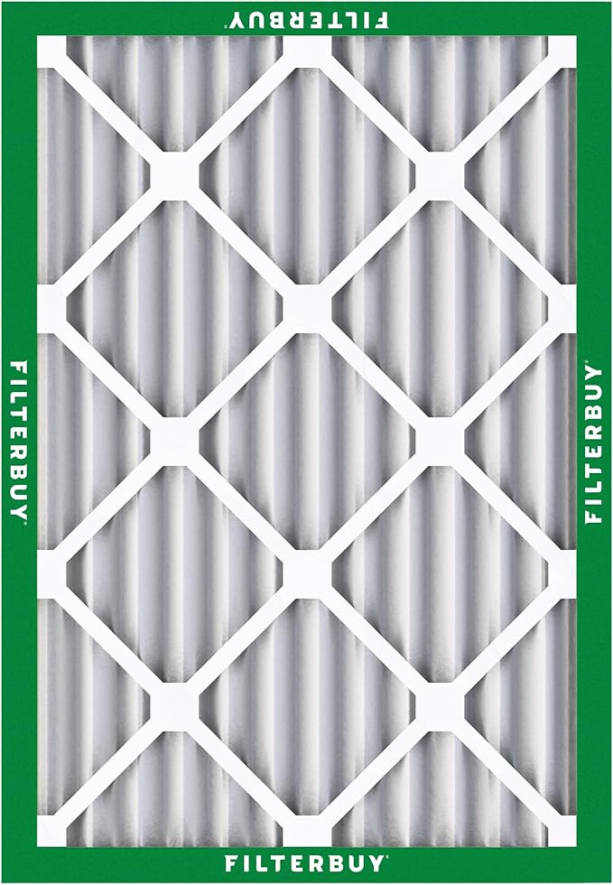 Filterbuy 30x36x2 Air Filter MERV 8 Essential Dust & Allergy Defense,