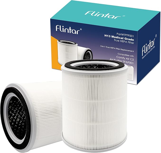 Flintar TPAP001 H13 Replacement Filter, Compatible