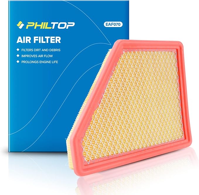 PHILTOP Engine Air Filter, Compatible