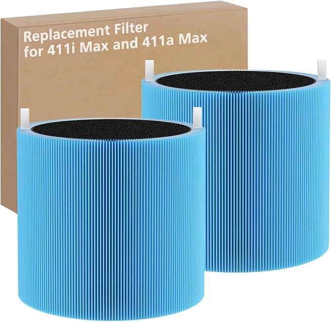 2 Pack 411i & 411a Max Replacement Filter Compatible