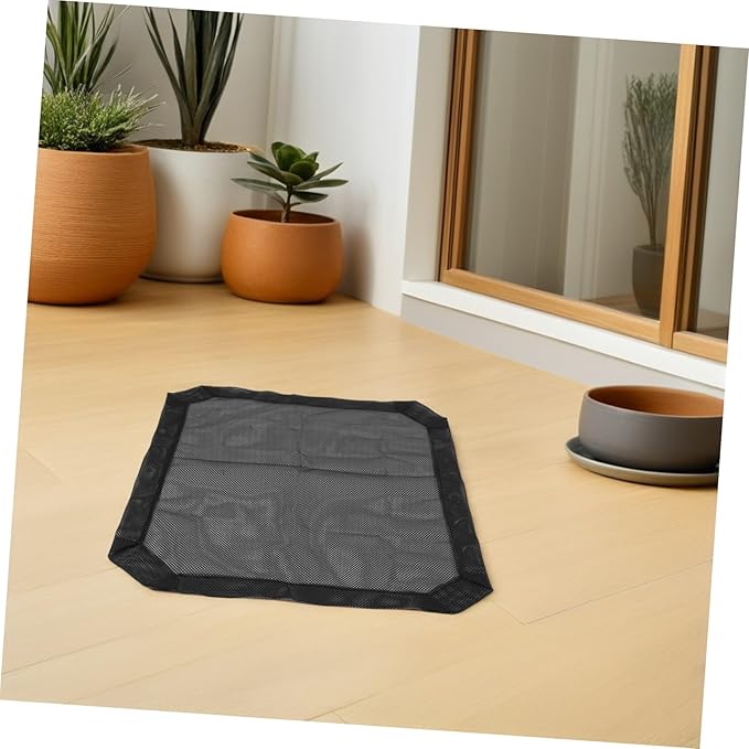 NUOBESTY Detachable Breathable Pet Bed Mesh Cover for Elevated Dog Cot Washable Lightweight Replacement for Indoor Outdoor Use Four-Season Ventilated Mattress Promotes Airflow and Comfort