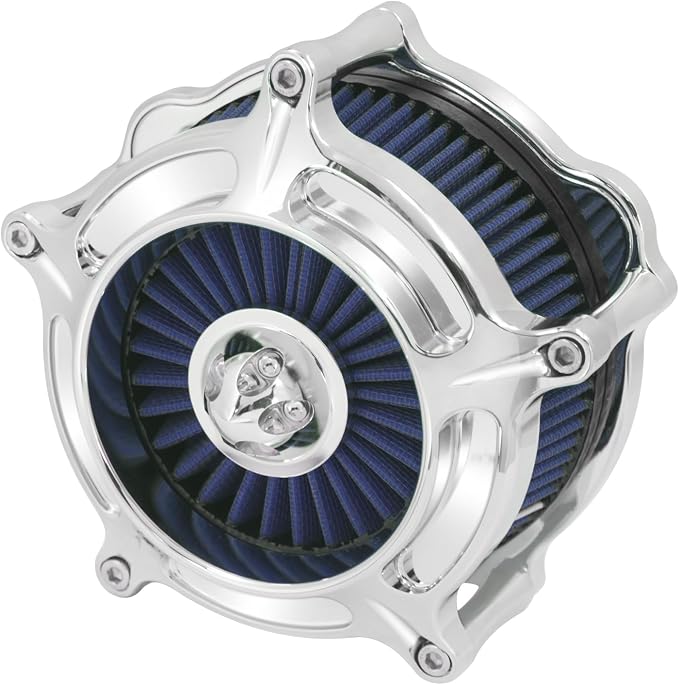 HDBUBALUS Motorcycle Air Filter Air Cleaner Intake System Cleaner Fit
