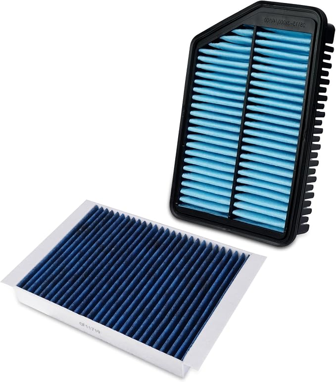 Cabin & Engine Air Filter Fit for Hyundai Elantra 1.8L 2011-2016, Elantra Gt L4