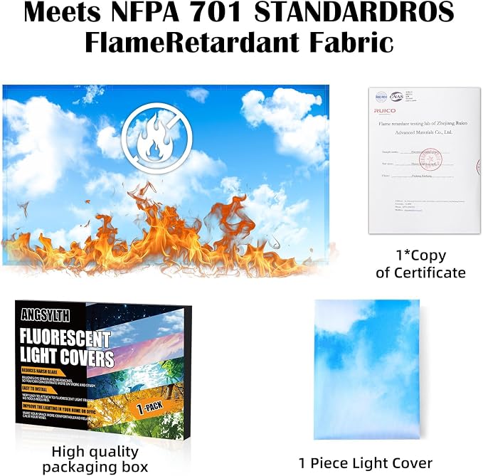 Fluorescent Light Covers