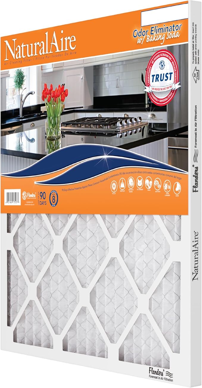 NaturalAire 20x20x1 Pleated Air Filter