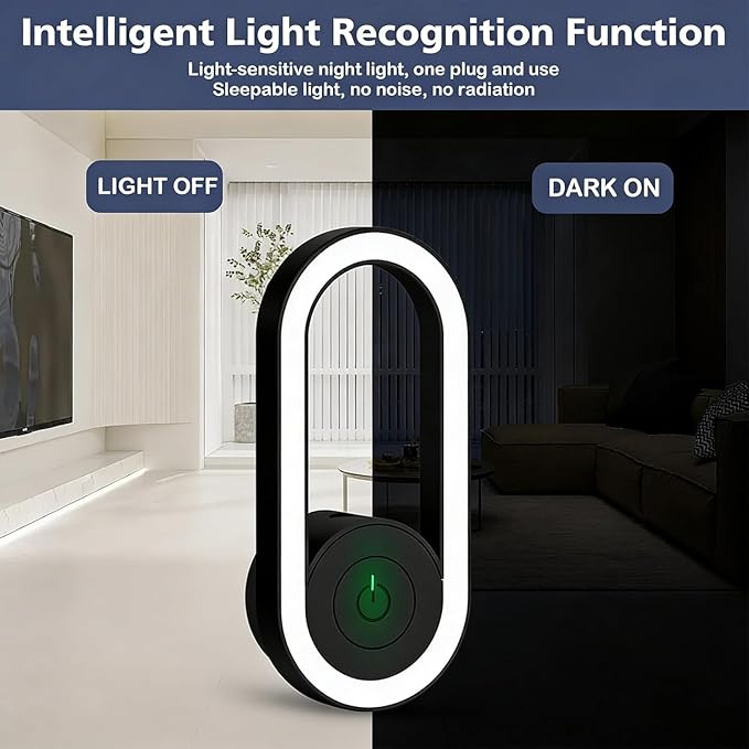 Upgrade Pawshield for Dogs & Cats, Indoor Home Guardian Device with Soft Indicator Light, Plug-in Ready, Chemical-Free & Non-Disruptive (Black-1PCS)