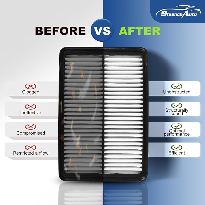 Engine & Cabin Air Filter for Hyundai Sonata Gas Air filter for Car Replacement