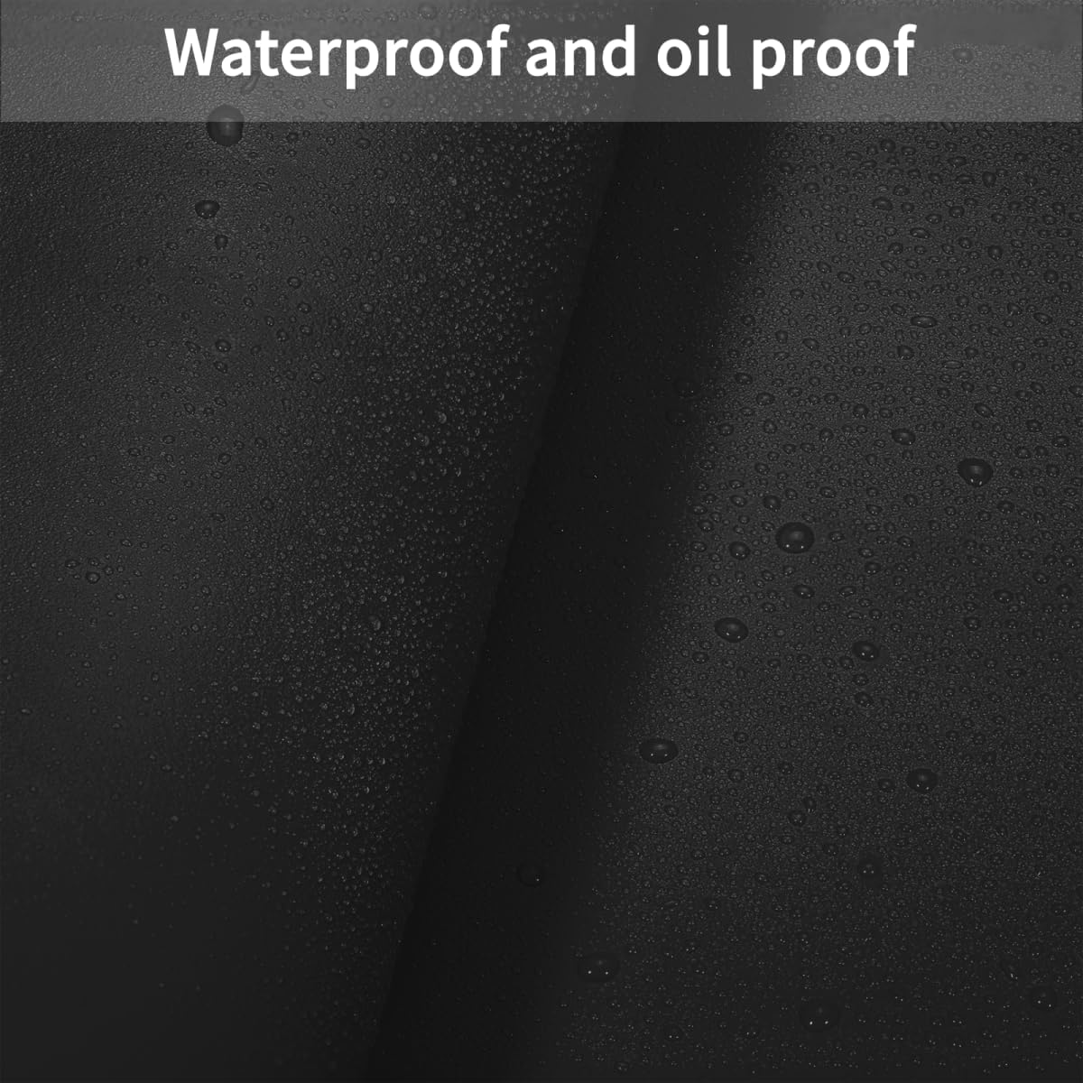 Table Mat - 24x36 Inch Waterproof Anti Overflow Can Cover Up Defects Protect the Surface of Furniture from Scratches Can Be Used for Office Coffee Table Dorm(Black+Gray 24x36)