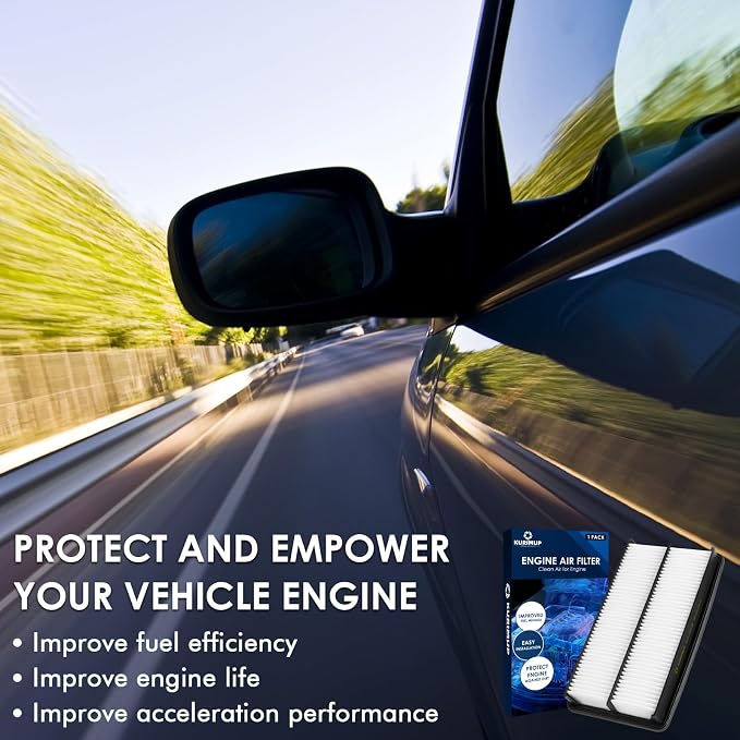 CA10013 Replacement Engine Air Filter, Efficient Filtration Offers 99% Air