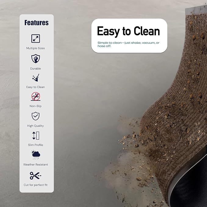 MaxMat® Oversized Rubber Door Mat