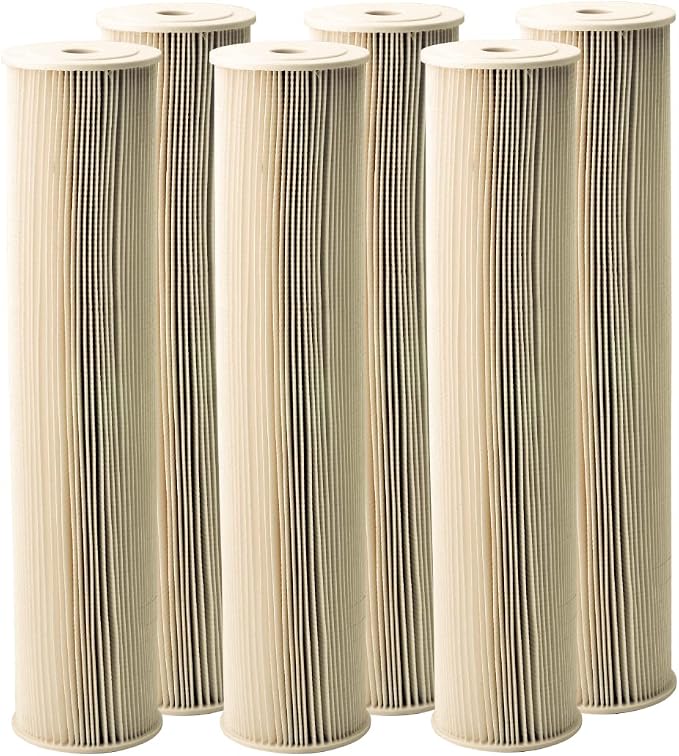 Pentair Pentek ECP5-20BB Big Blue Sediment Water Filter, Whole House Heavy Duty