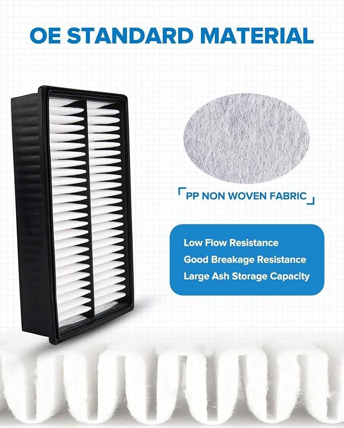 PHILTOP Engine Air Filter CA9898 Replacement