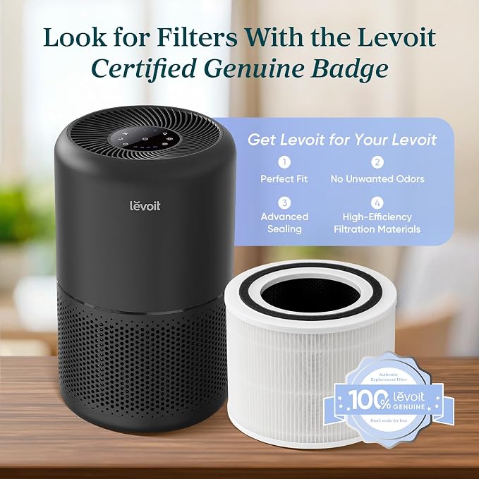LEVOIT Air Purifier for Home Allergens Pets in Bedroom, Covers Up to 1073 ft²