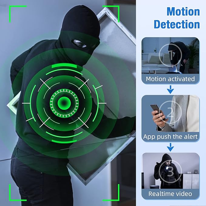 LIZVIE WiFi Spy Camera Charger - Remote View - 2.4G WiFi - Premium HD 1080P - Best Mini Camera for Pets Nanny - Real Time Monitoring - Wide-Angle 170° - iOS Android