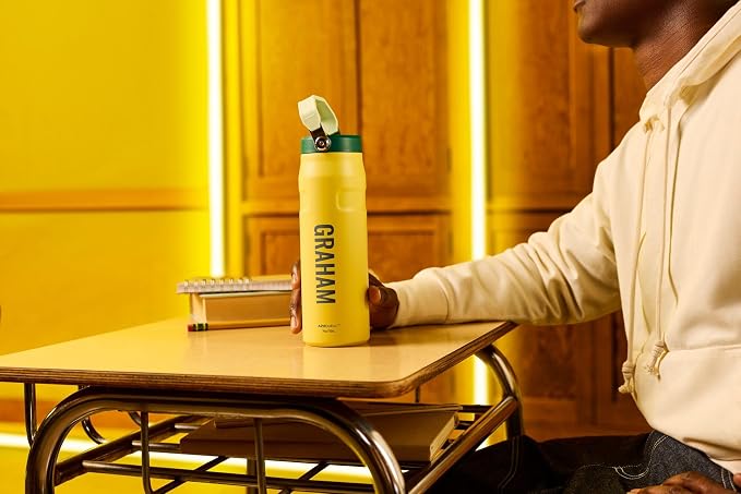 STANLEY IceFlow Flip Straw 2.0 Water Bottle 24 oz | Built-In Straw
