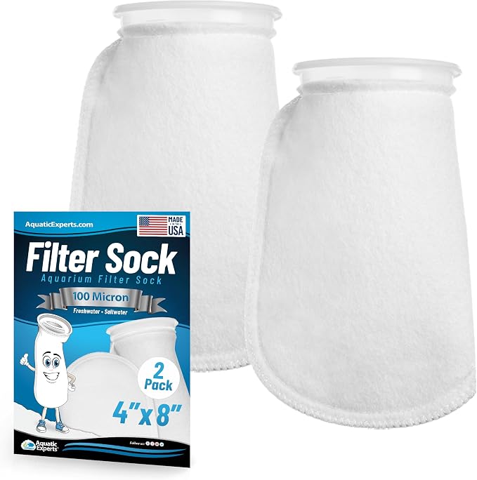 Aquatic Experts 4 inch Ring 100 Micron Felt Filter Sock