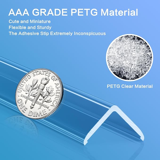 Clear Self-Adhesive Mini Wall Corner Protectors, Cute Corner Guards & Edge