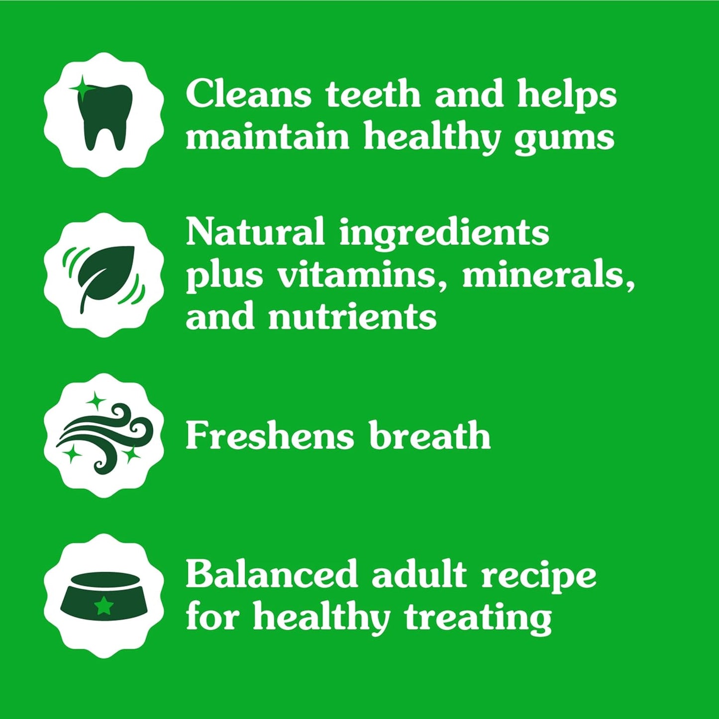 Greenies Original Large Dental Dog Treats, 6 oz. Pack (4 Treats)