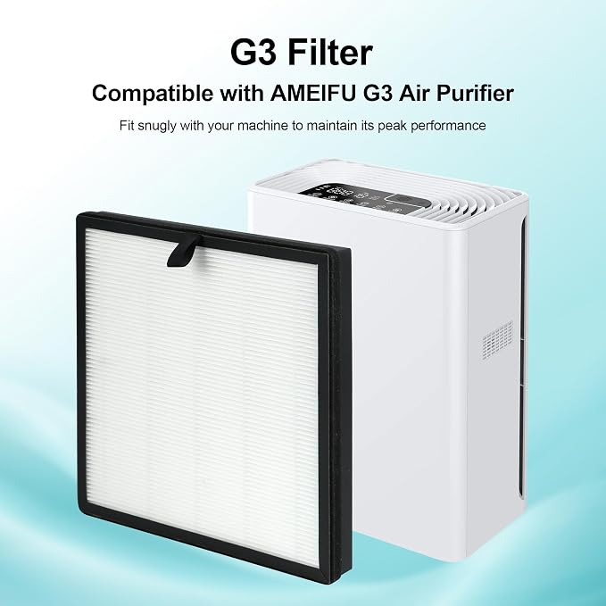 2 Packs Replacement Filter Compatible