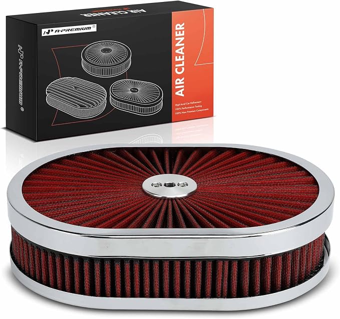 A-Premium Universal Air Cleaner Filter Assembly