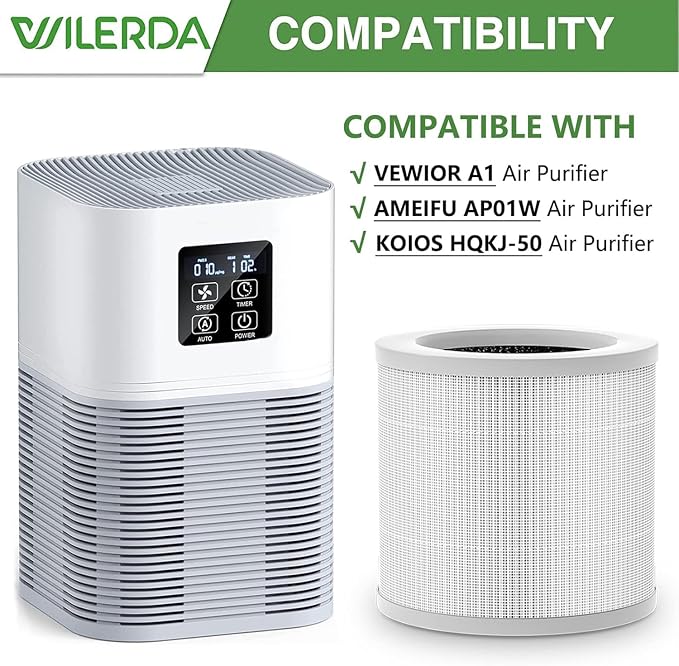 4 Pack A1 Replacement Filter Compatible