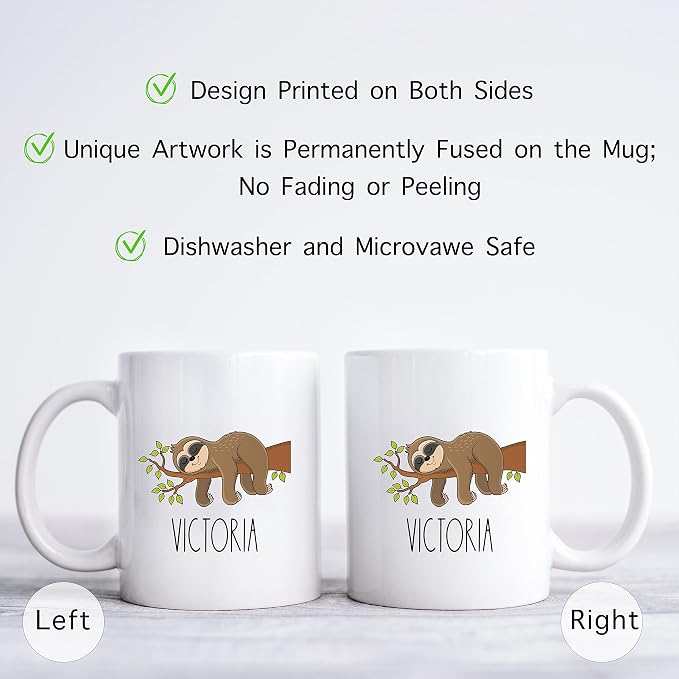Personalized Mug for Kids, Girls | Customized Hot Chocolate, Coffee & Tea Cup |