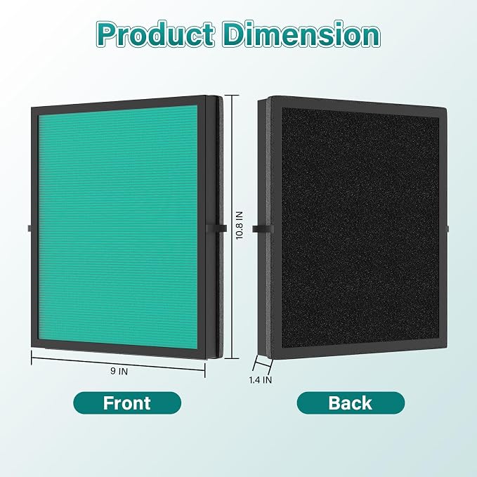 2 Pack MK04 Air Filter Replacement
