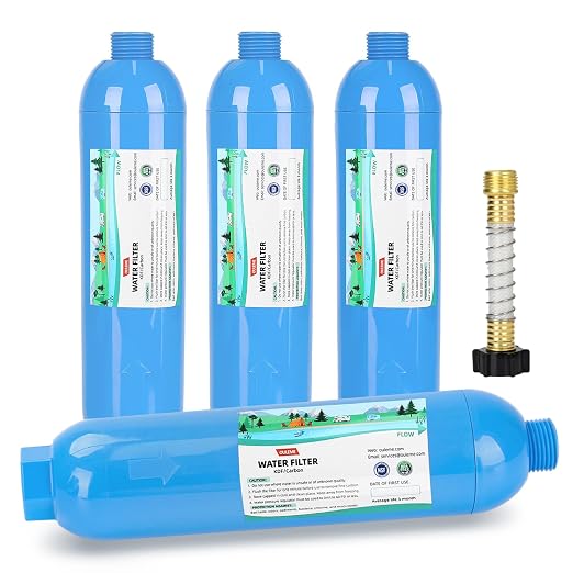 OULEME RV Water Filter, Inline Water Hose Filter