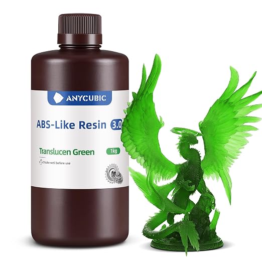 ANYCUBIC ABS-Like Resin 3.0, Upgraded 14K 3D Printer Resin