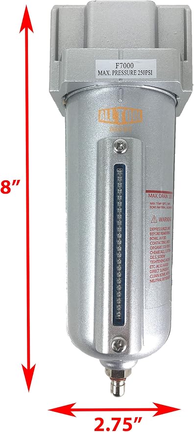 3/4" NPT HEAVY DUTY Industrial Grade Particulate Filter/Water Trap