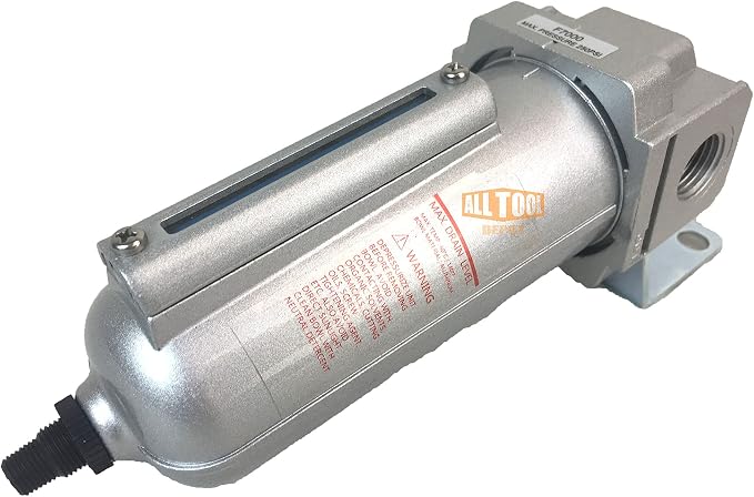 1/2" NPT HEAVY DUTY Industrial Grade Particulate Filter/Water Trap